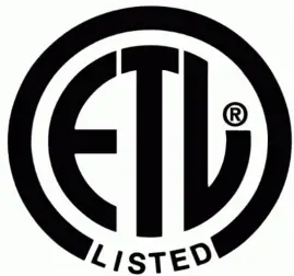 ETL listed safety certification for kitchen appliance manufacturer