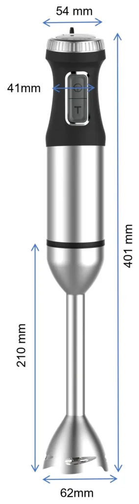 stainless steel hand blender PX-8252 with DC Motor,stainless steel shaft