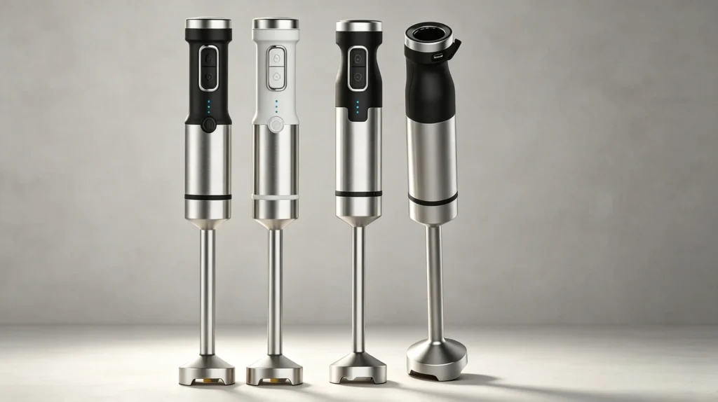 Cordless hand blender for convenient everyday kitchen use